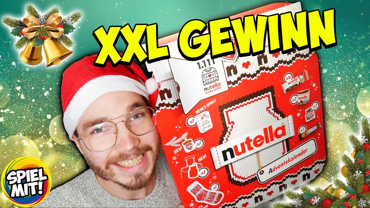 Nutella Adventskalender VS MATHE?! Gewinnen wir einen Weihnachtspulli?!