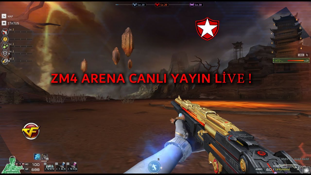 ZM4 CANLI YAYIN LiVE! Game Play CONTINUUM ARENA CrossFire West HunTúrks #13