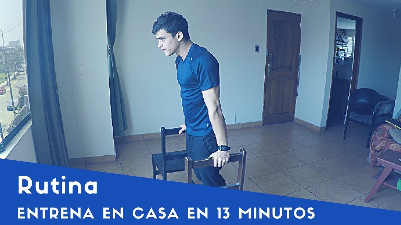 ENTRENA EN CASA CON SILLAS EN 13 MINUTOS - Monkeyfit #16 - Rutina