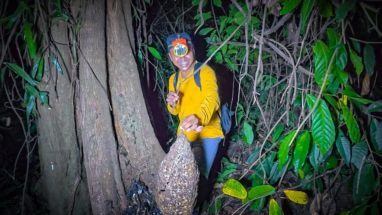 5 Hari berburu penghuni mematikan dipohon besar gunung & mancing BELUT BELAKANG RUMAH!!!! #KOOKIKO