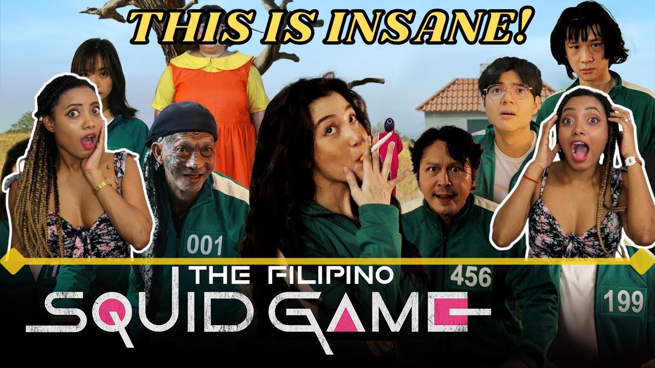 LATINAS REACTION TO THE FILIPINO SQUID GAME - Donnalyn  - Minyeo TV 🇩🇴