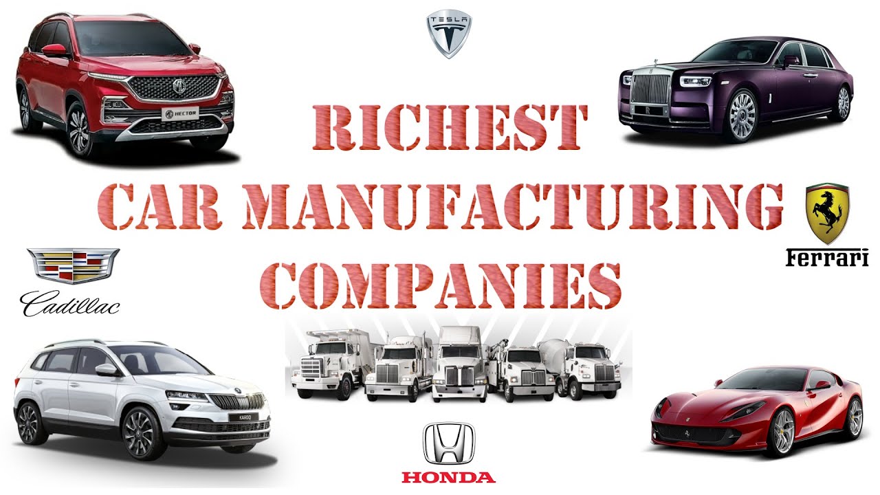 Top 10 Richest Car Companies in the World 2020 | Top 10 Car companies in the world 2020 |