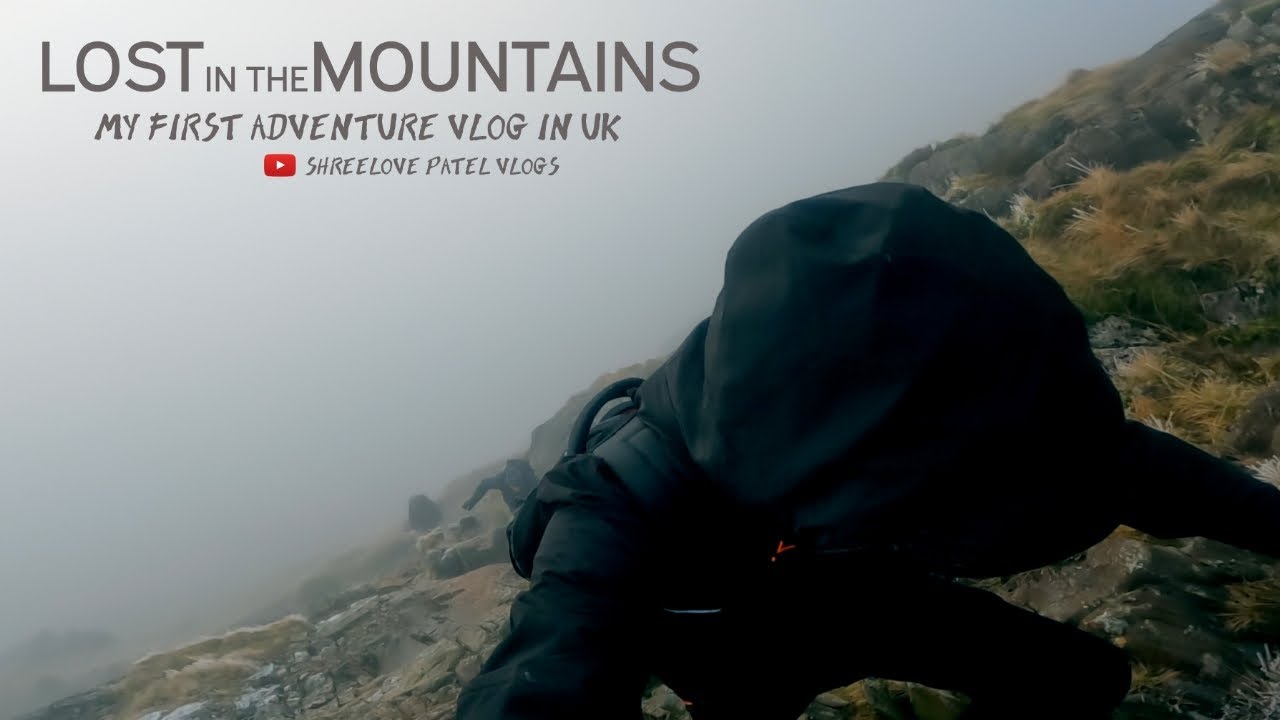 My First Adventure Vlog in UK | Almost Died | Life at Risk Trek - SNOWDON - CRIB GOCH