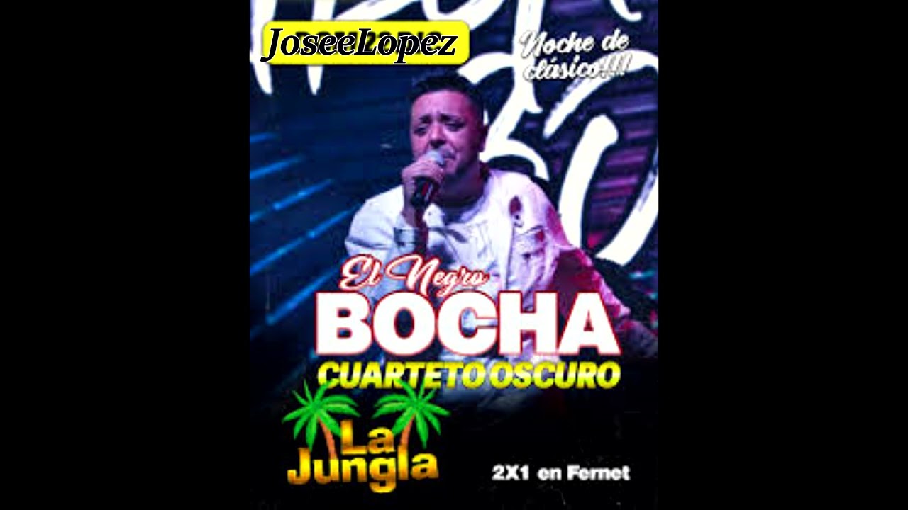 El Negro Bocha y su Cuarteto Oscuro - en vivo La Jungla