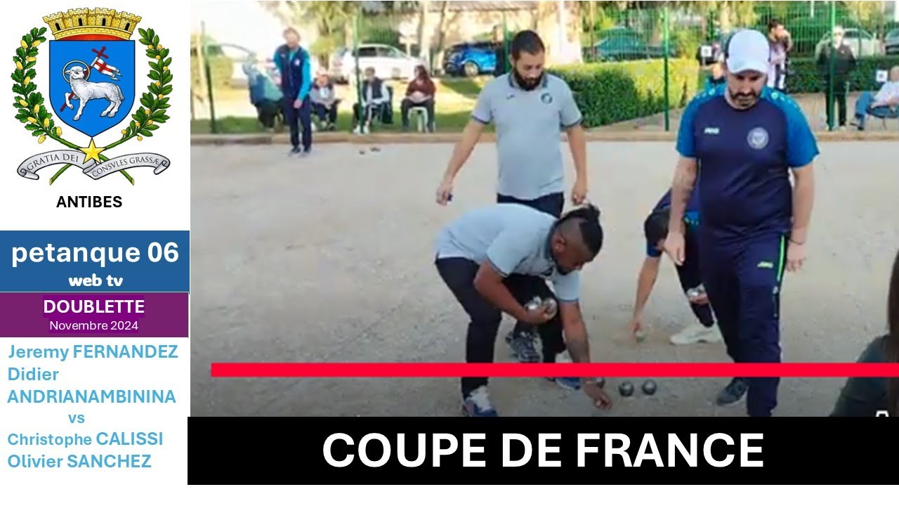 COUPE DE FRANCE DES CLUBS 2ème Tour de zone PACA - ABE (06) vs BIVER (13) #petanque06