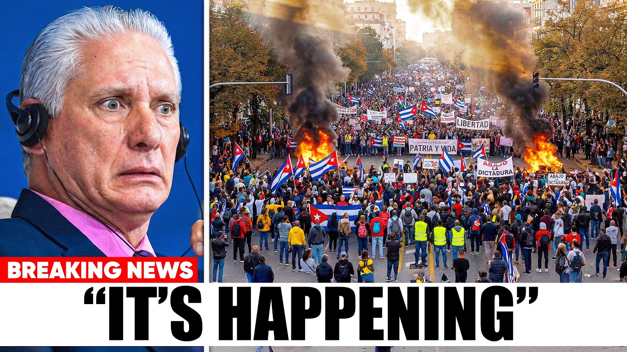 Cuba Regime COLLAPSES: Protesters HIT Cuba's Capital with Surprising CLASH