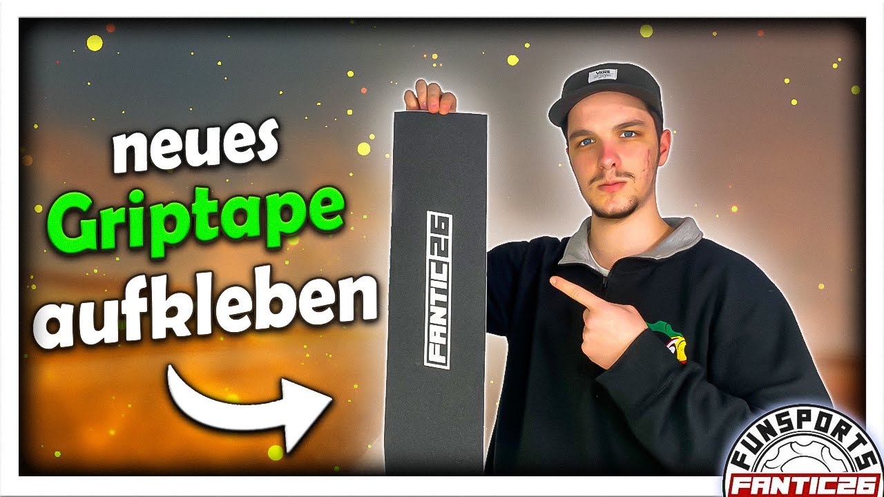 Stunt Scooter Griptape aufkleben Tutorial I F26 Schrauber Schule #2