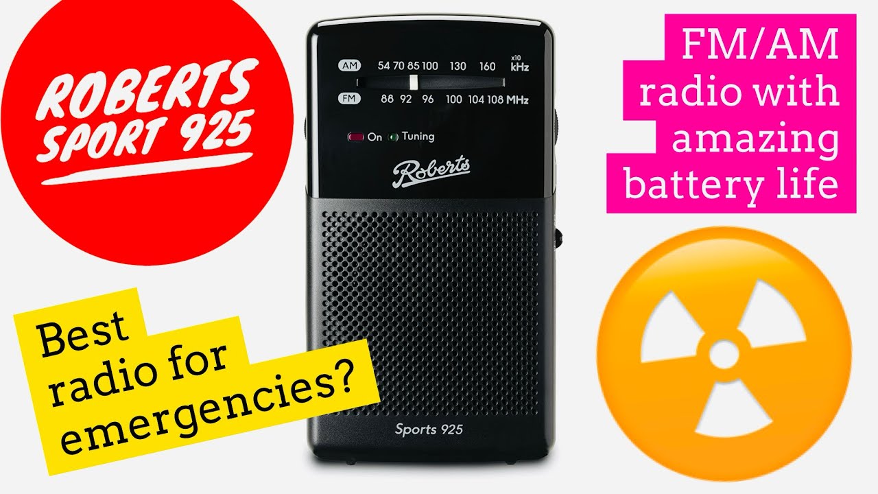 Roberts Sports 925 fm/am radio review. Still relevant in 2024? A brilliant emergency radio.