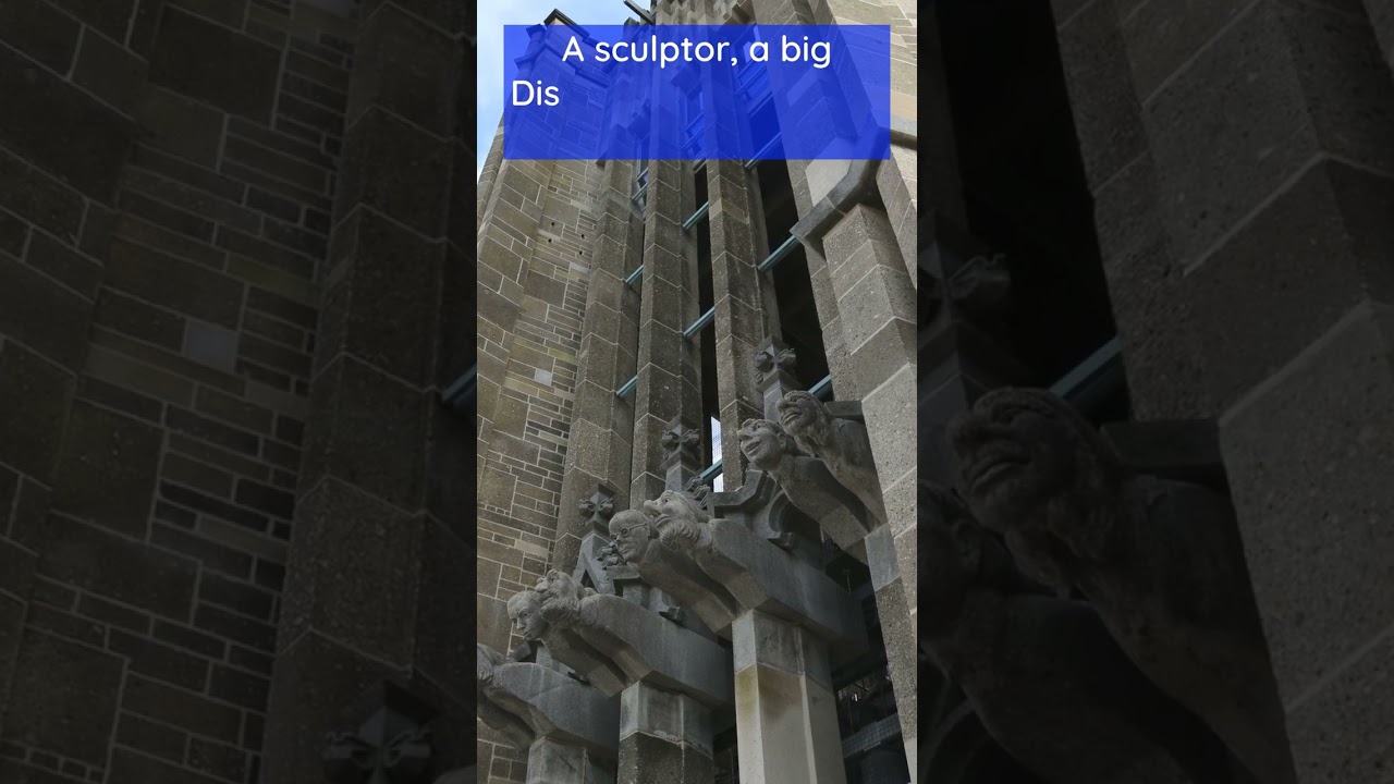 A medieval church decorated with Disney Characters? #cityfacts