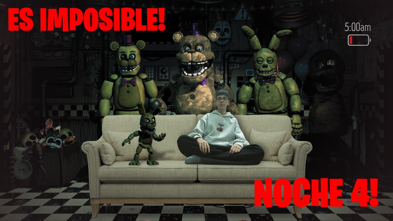ME COGEN POR TODOS LADOS | THOSE NIGHTS AT FREDBEAR'S