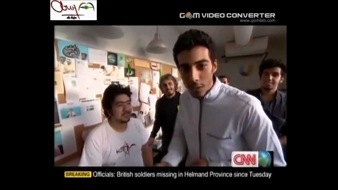 مقابلة عمر حسين - نجم على الطاير مع قناة  CNN