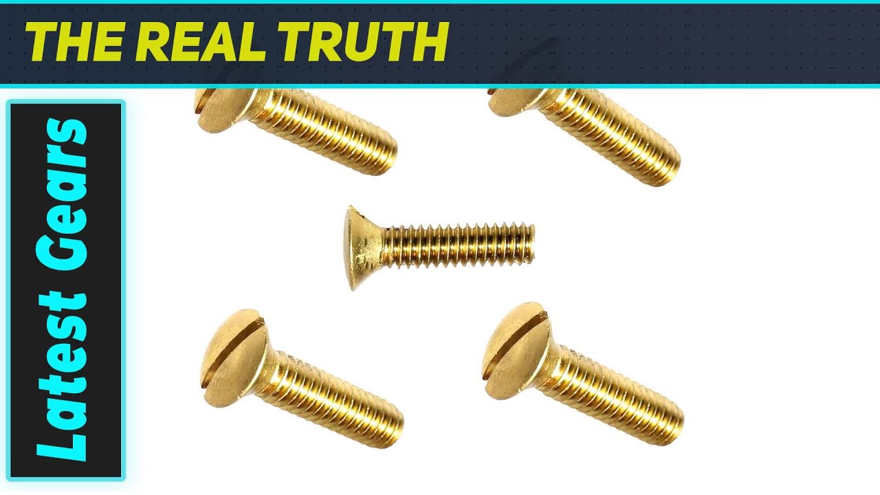 Amazing Brass Screws! Solid Build & Corrosion-Resistant