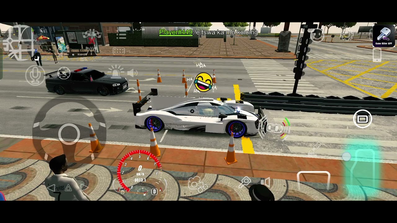 Playing car parking multiplayer and racing.#trending #carparkingmultiplayer