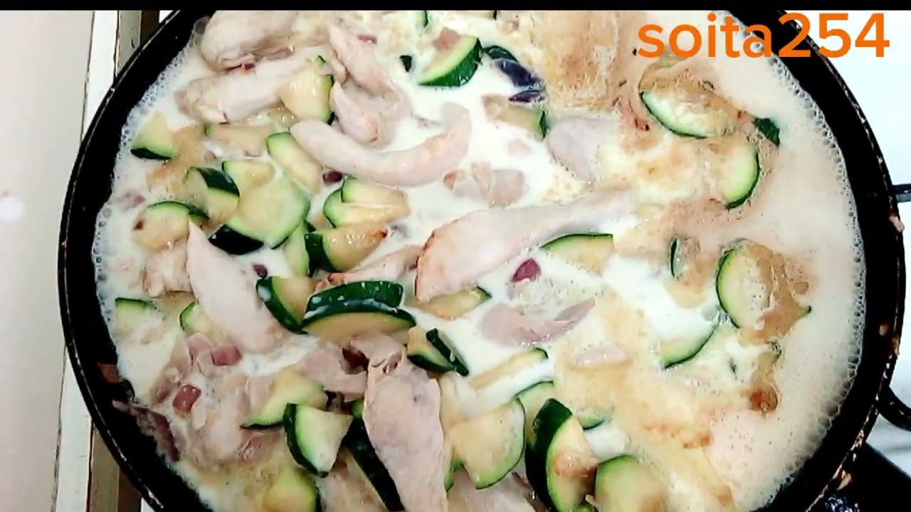 How to cook the best ever yummy creamy chicken @soita254 #trending