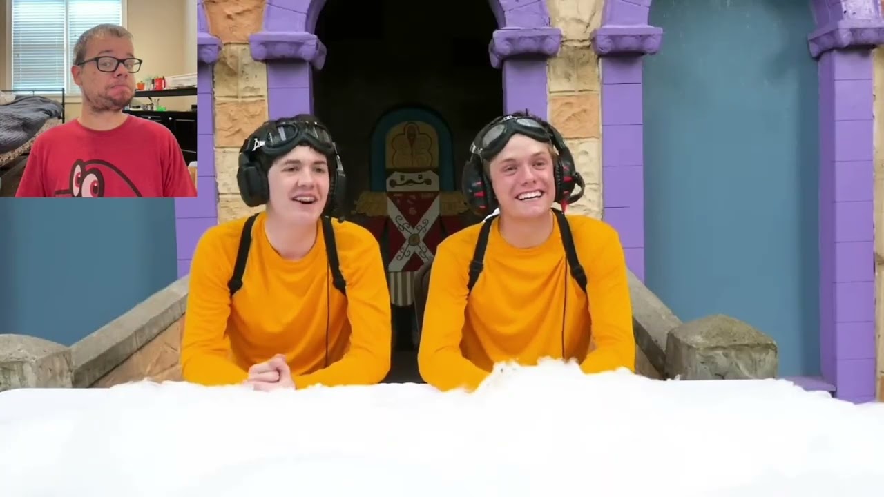 shiloh and bros mario kart in real life reaction