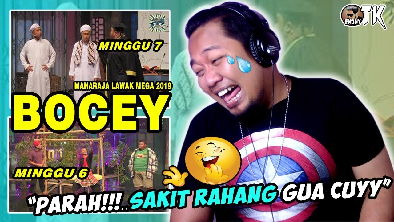 Gileerr 😂!!! BOCEY - Maharaja Lawak Mega 2019 - minggu 6 & 7 | REACTION