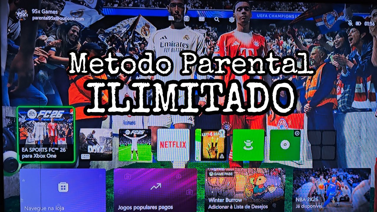 MÉTODO PARENTAL ILIMITADO - EA FC 26 - Xbox One & Series S/X