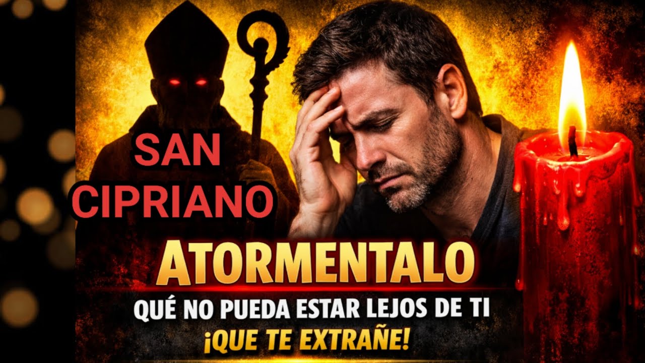 PODEROSA ORACIÓN para sienta desesperación y te extrañe 