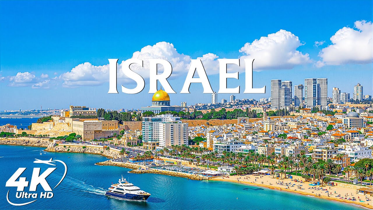 Israel Scenic Nature 4K 🇮🇱 | Desert Landscapes, Coastlines & Timeless Serenity