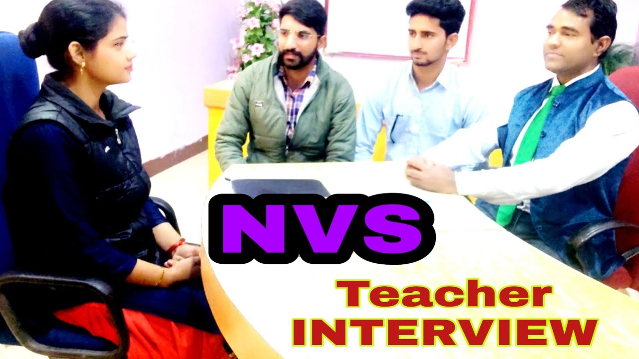 NVS #teacher #Interview in hindi l #जवाहर #नवोदय विद्यालय