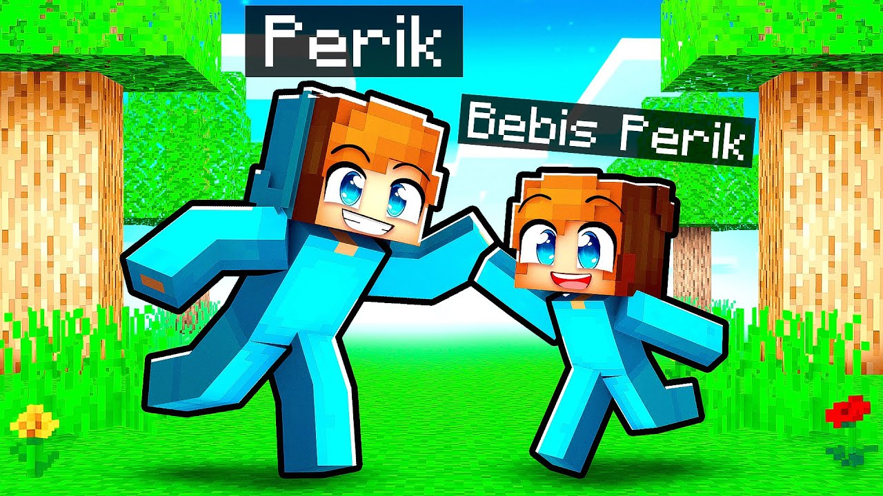 Spelar Minecraft Med BEBIS PERIK!