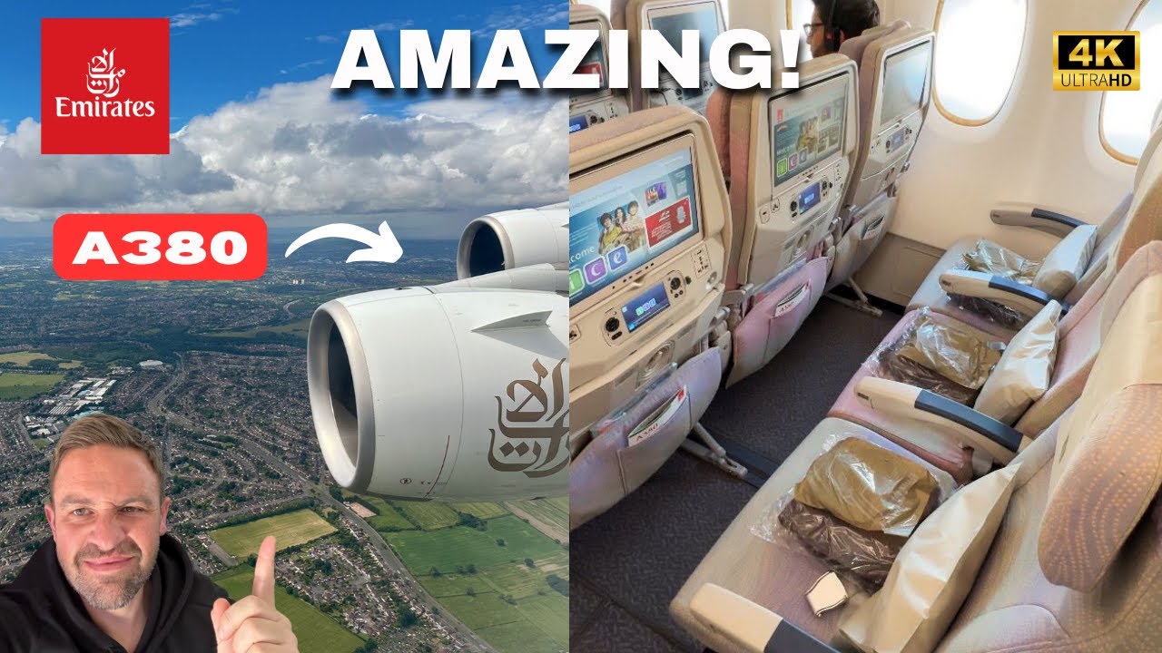 Обзор эконом-класса Emirates A380: из Дубая в Великобританию (потрясающий опыт!)