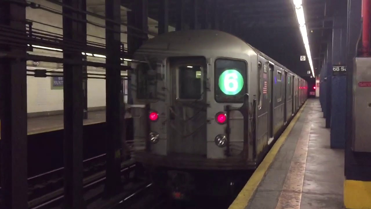 R62A 6 Local Trains At 68th Street Hunter College