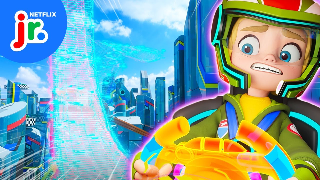 The Racers Save the Day with FRENCH FRIES! 🍟😱 Hot Wheels Let's Race | Netflix Jr