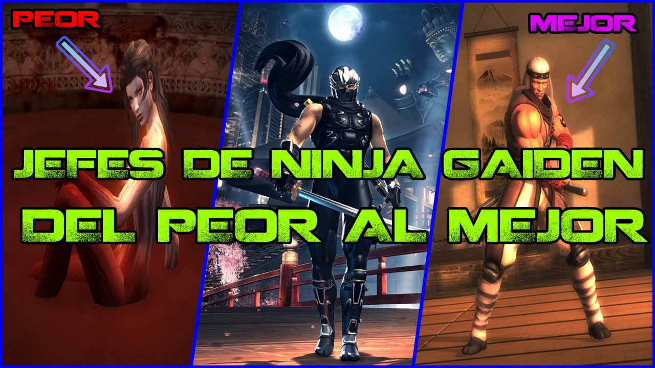 TODOS los JEFES de Ninja Gaiden ordenados del PEOR al MEJOR