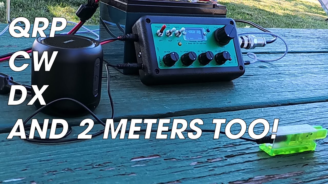 📻 QRP CW DX!! 🌍| TR-35 | PALM PICO | WOLF RIVER COIL