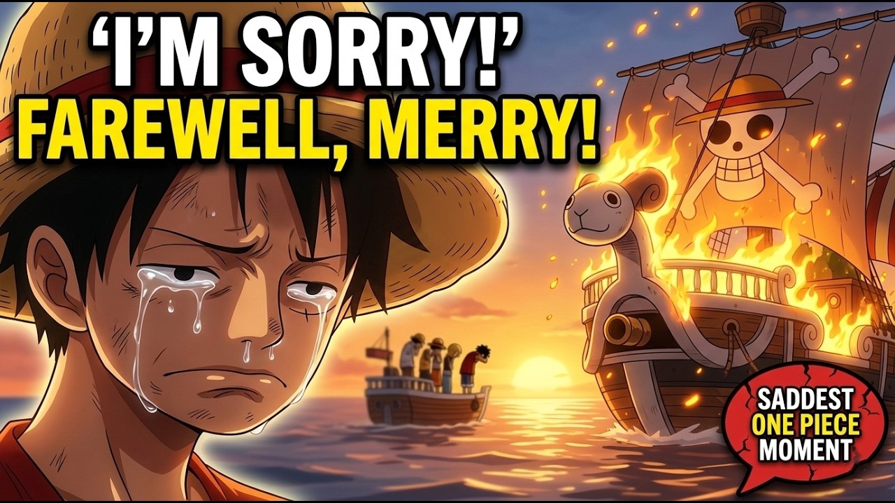The Death of Going Merry Full Scene HD | One Piece Enies Lobby Episode 312