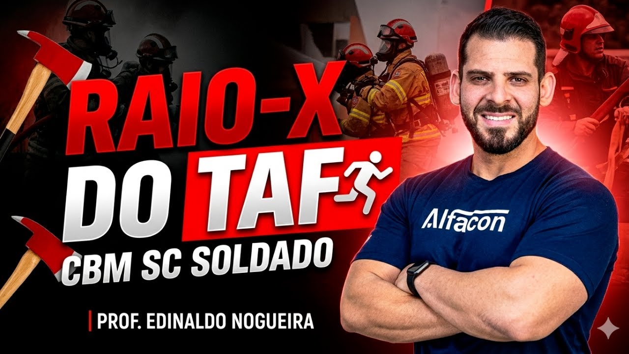 Raio-X do TAF CBM SC Soldado | Análise Completa do Teste Físico com Edinaldo Nogueira