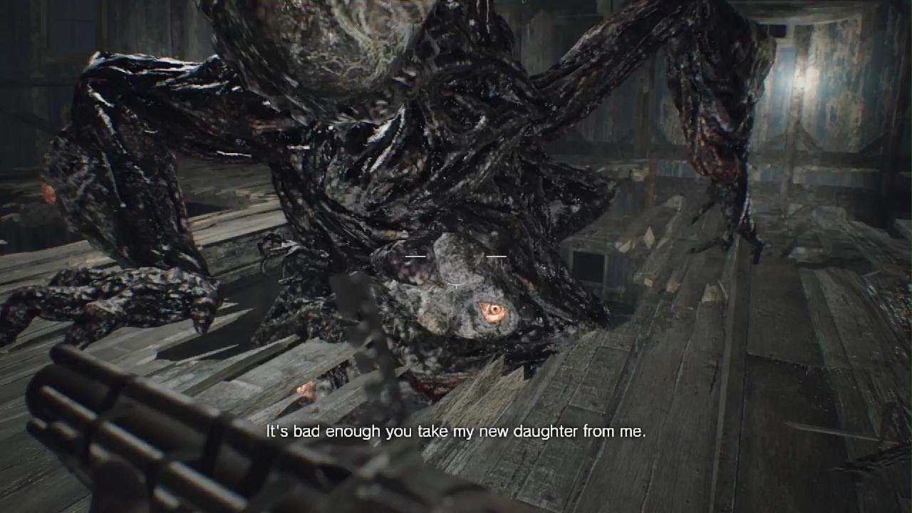 [Resident Evil 7] Updated Strategy for Mutated Jack with Special “Nobody Loves Me” Line