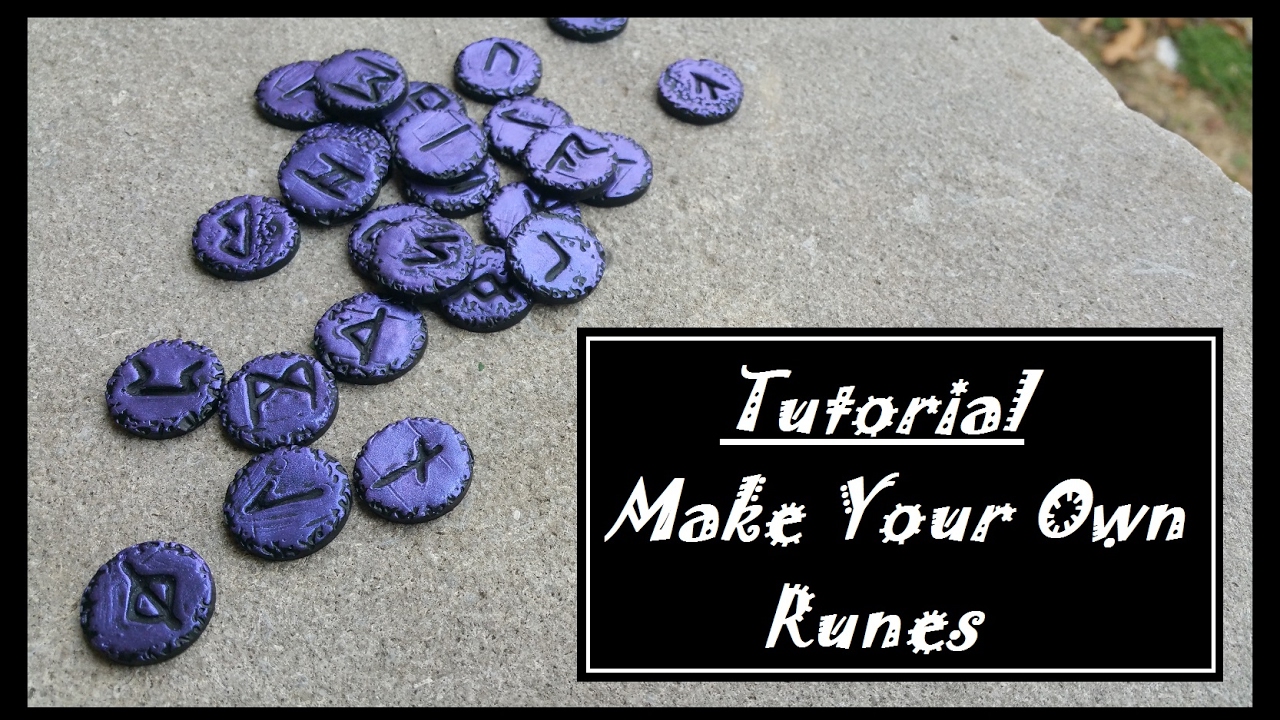 How to make your own runes