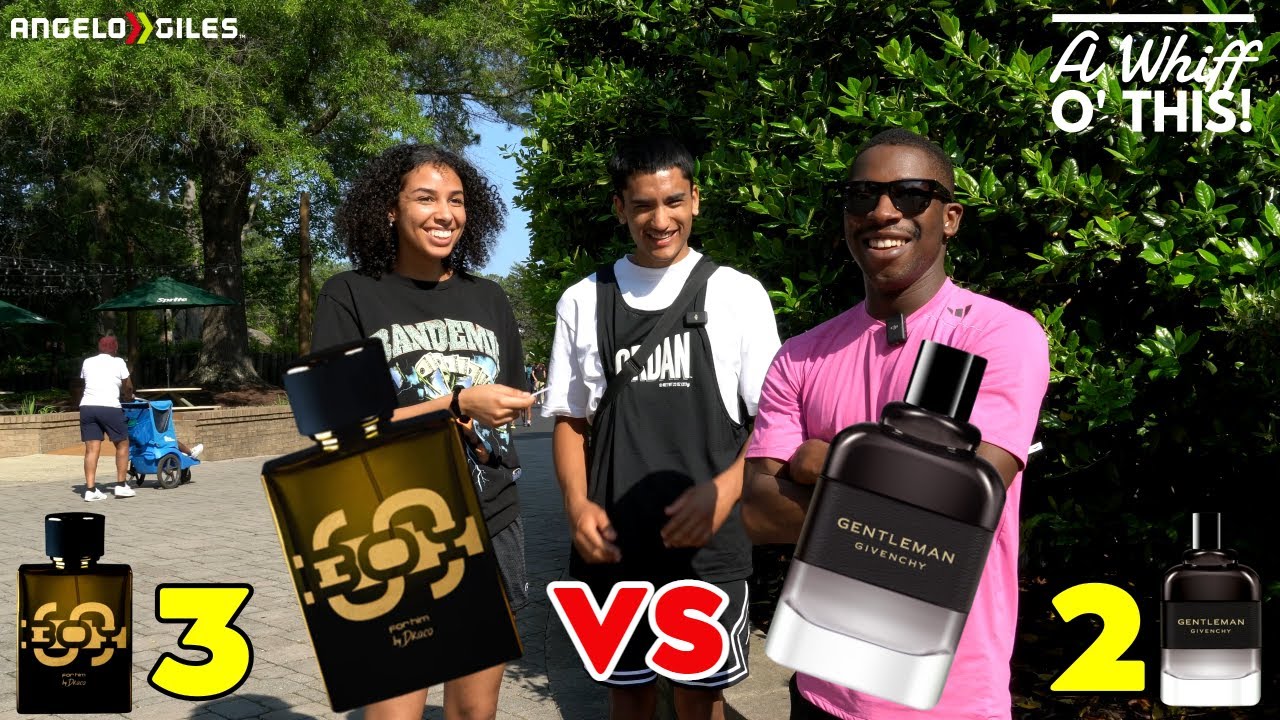 WOMEN REACT TO SBOY FOR HIM BY DRACO & GIVENCHY GENTLEMAN BOIS&Eacute;E