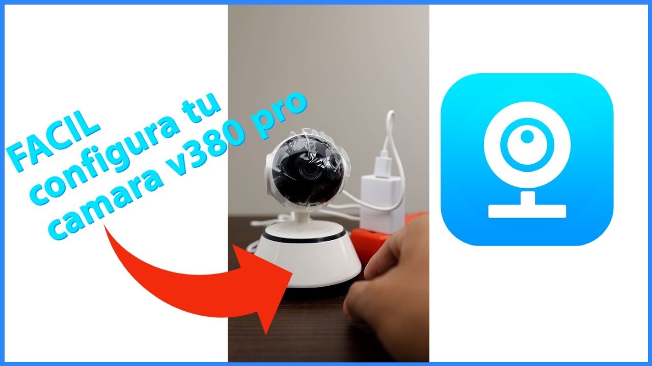 Facil 🔥 como configurar cámara v380 pro WiFi IP