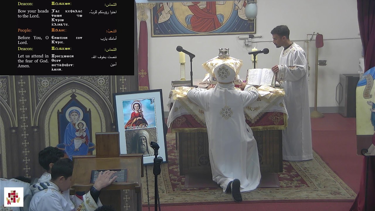 Divine Liturgy - Friday of the 1st week of the Great Lent - 2/20/2026