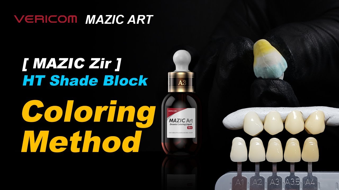 MAZIC ART COLORING METHOD [HT SHADE BLOCK]