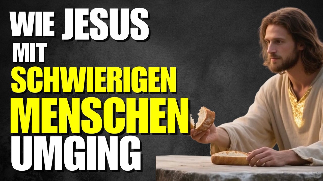 Das Geheimnis Jesu im Umgang mit schwierigen Menschen und was du daraus lernen kannst