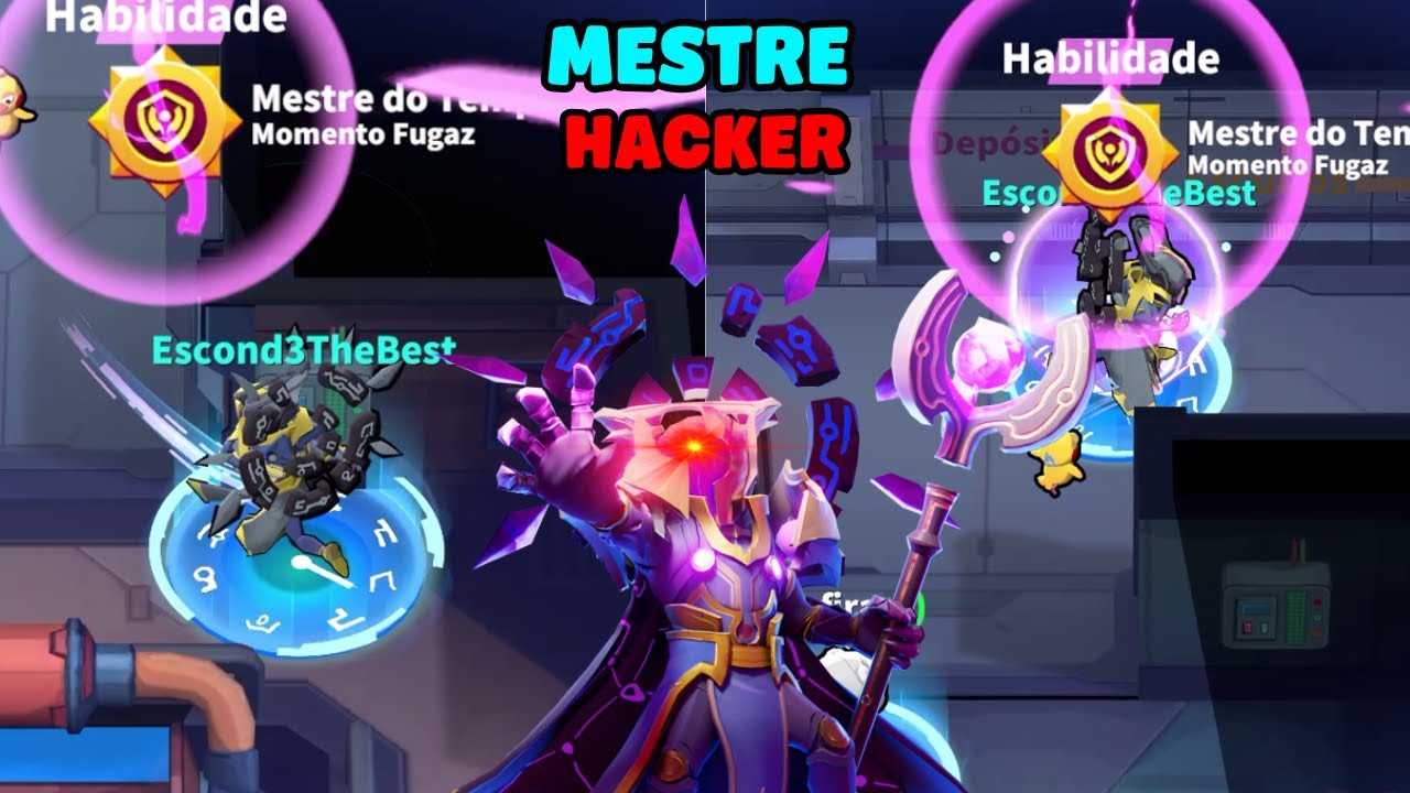 ESSE MESTRE DO TEMPO É PIOR DO QUE HACK!!