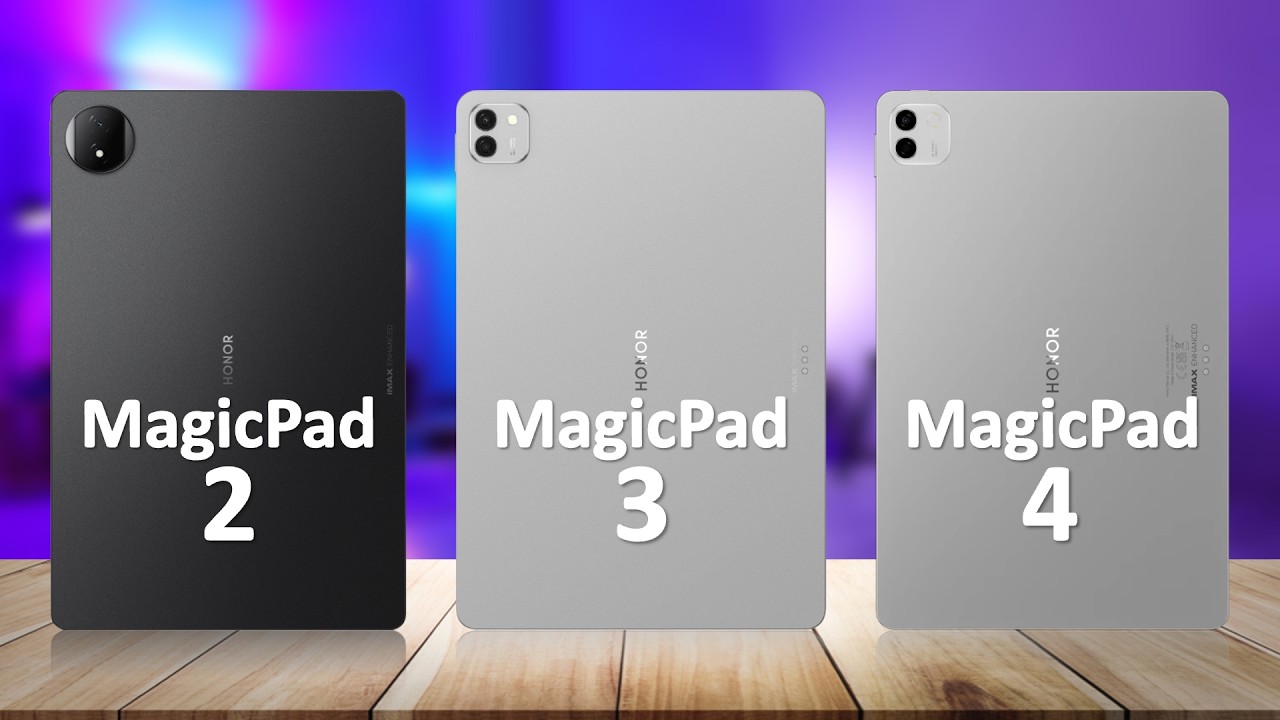 Honor MagicPad 4 VS Honor MagicPad 3 VS Honor MagicPad 2