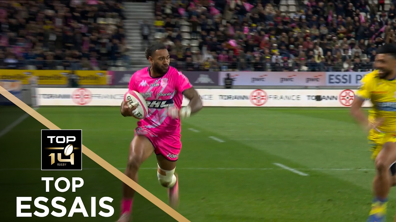 TOP Essais de la J20 &ndash; TOP 14 &ndash; Saison 2025-2026