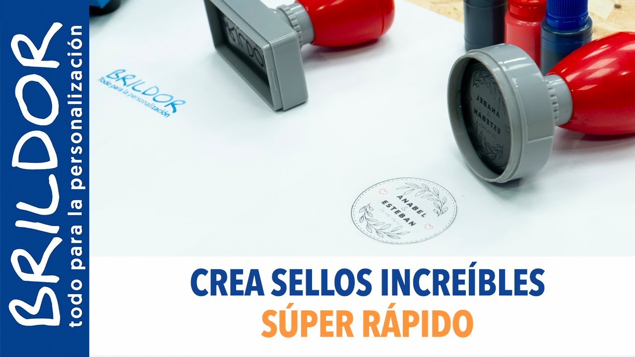 Cómo hacer SELLOS PERSONALIZADOS - Rápido, fácil y económico. IDEAL SCRAPBOOKING