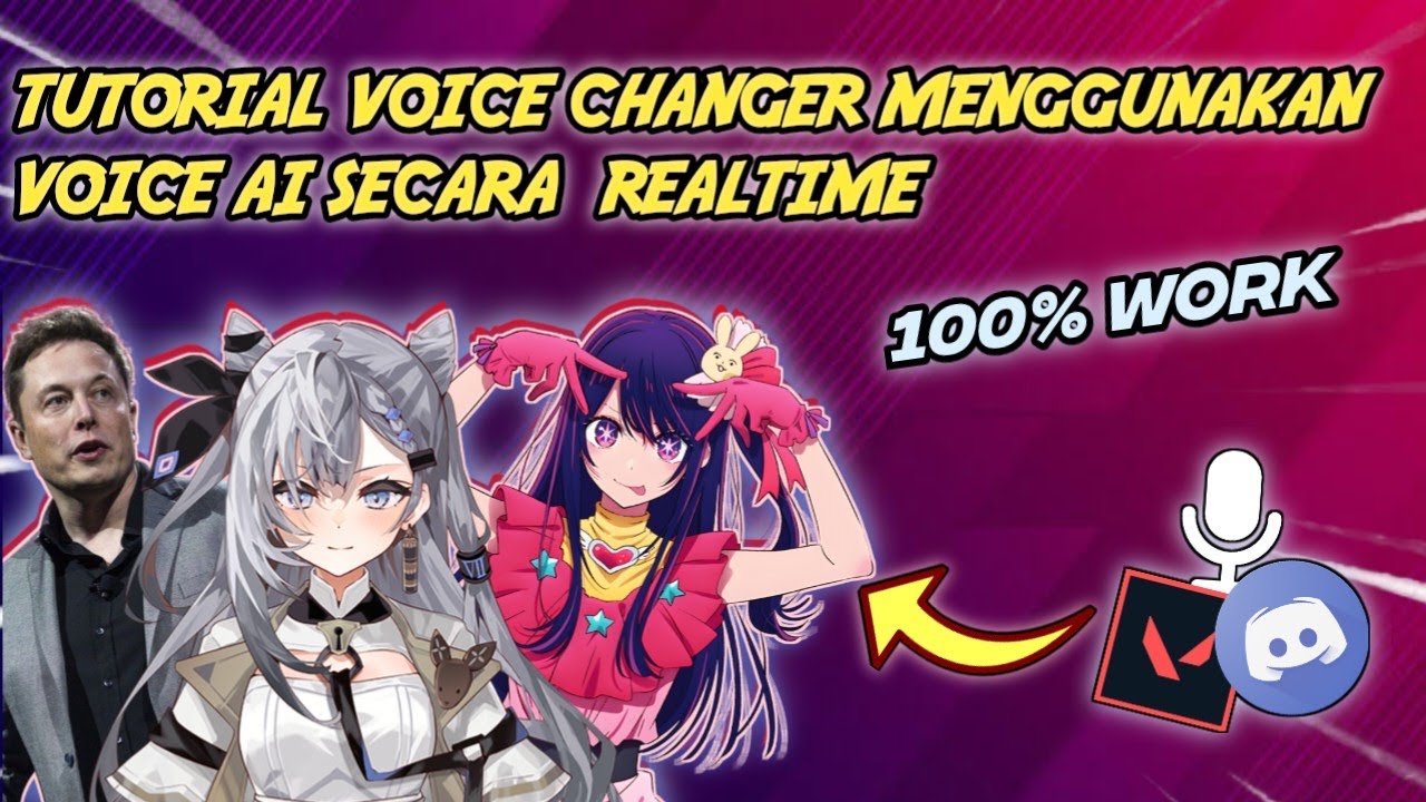 CARA MENGGUNAKAN VOICE AI UNTUK VOICE CHANGER REALTIME - TUTORIAL VOICE AI INDONESIA TERBARU 2023
