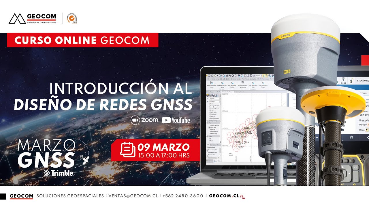 Curso Online | Introducción al diseño de redes GNSS