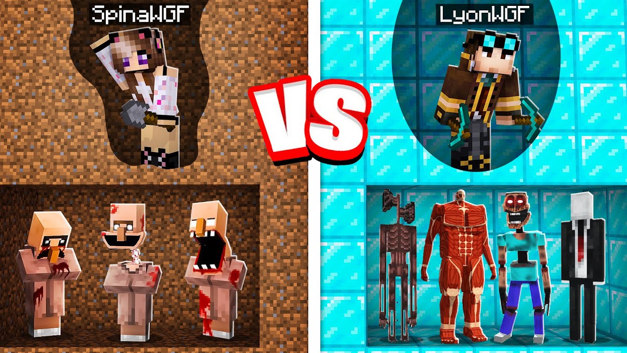 I MIEI AMICI USANO I CHEAT PER I DIAMANTI SU MINECRAFT!!