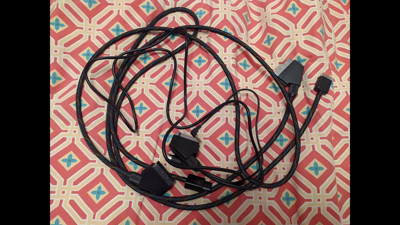 RGB кабеля с авито для Mega Drive/SFC/PS1.