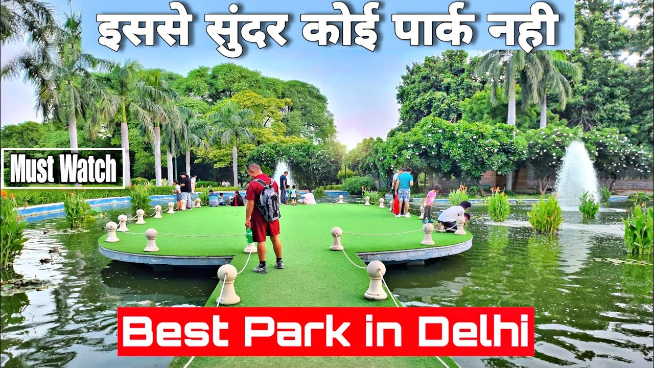 This Is The Best Park In Delhi NCR | Nehru Park Chanakyapuri