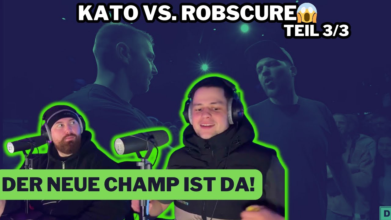 KATO VS. ROBSCURE 😱 DLTLLY TITELMATCH💥 (TEIL 3/3) | REACTION