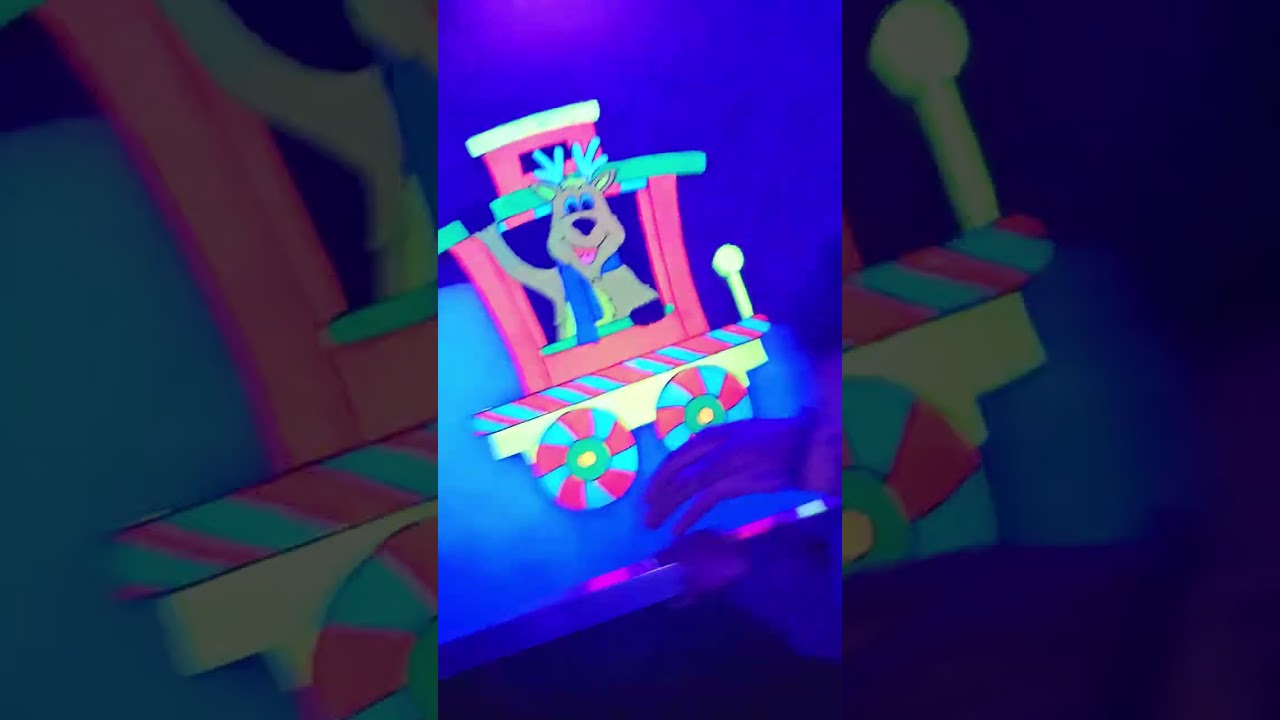 Papa's and Mavericks first Christmas train ride.